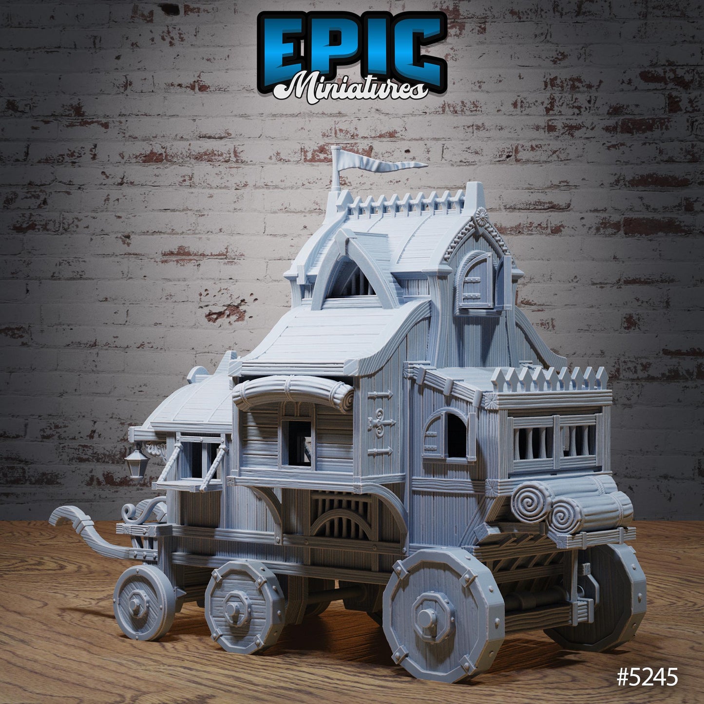 Wooden Wagon - Epic Miniatures