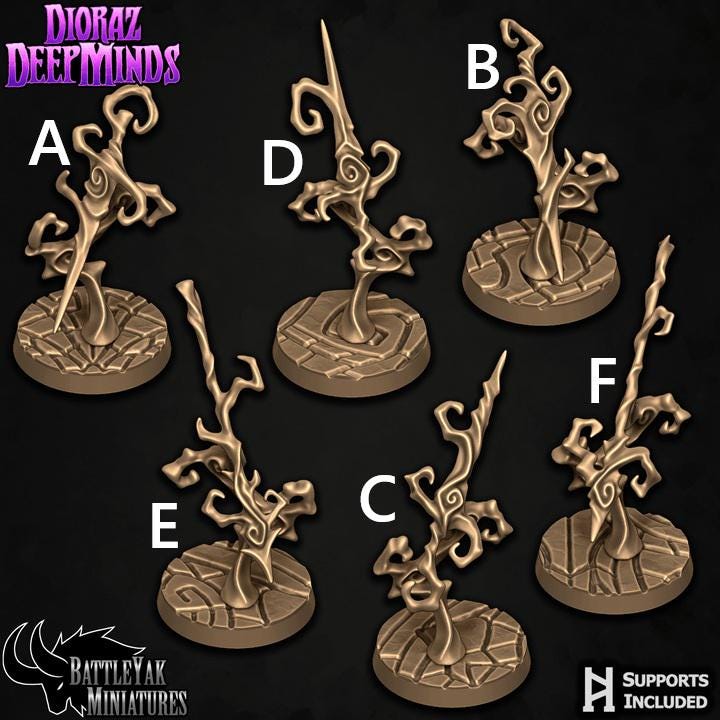 Dioraz Deepmind Psionic Weapons (6 Variants Available) - Battle Yak