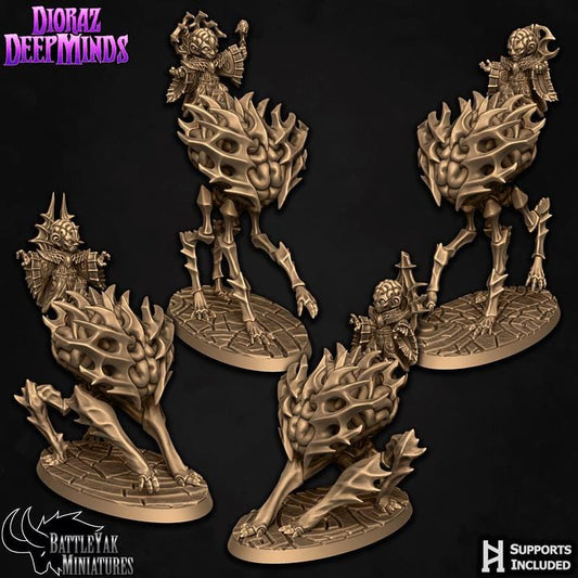 Dioraz Deepminds, Brainbeast Riders (4 Variants Available) - Battle Yak