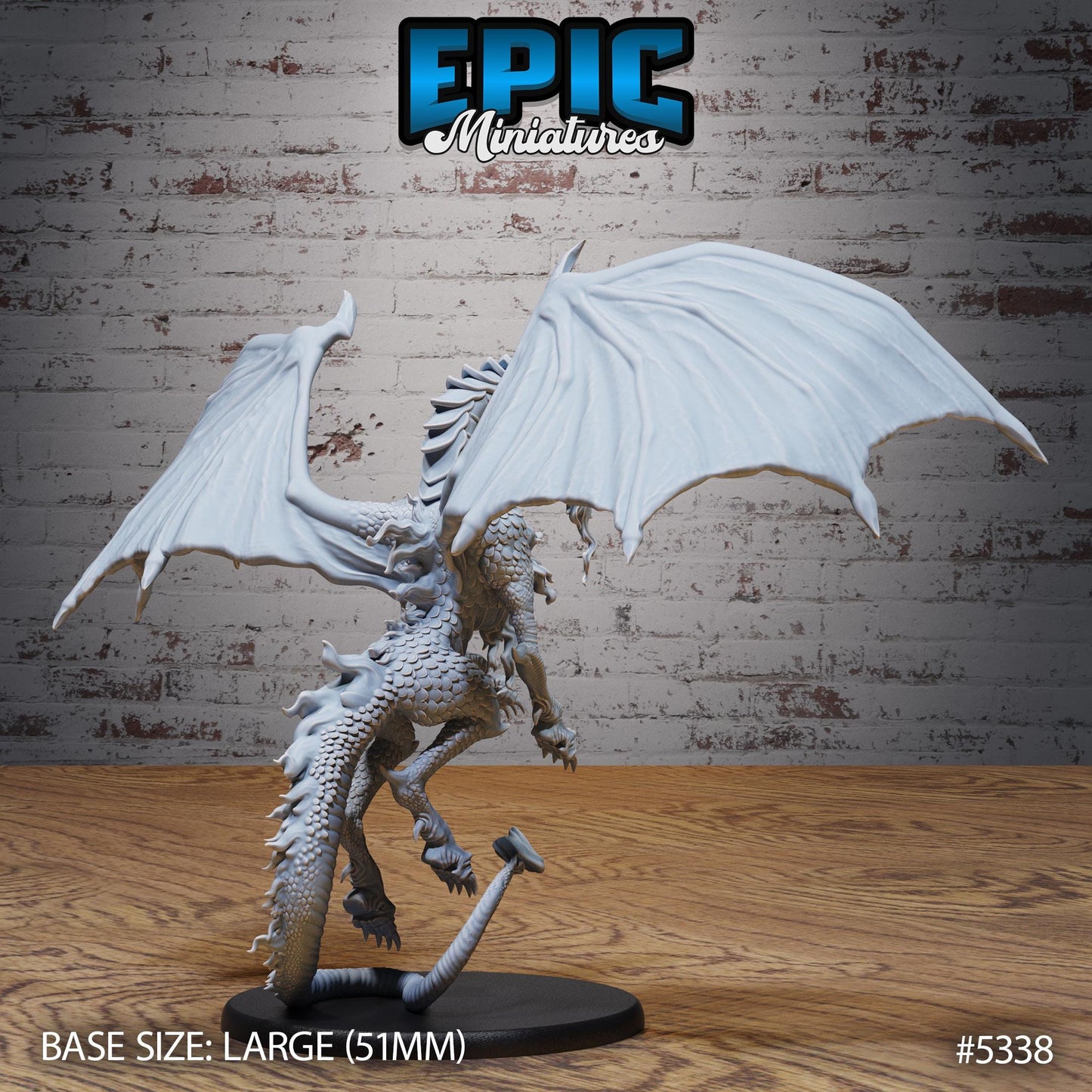 Moonstone Dragon (3 Variants Available) - Epic Miniatures