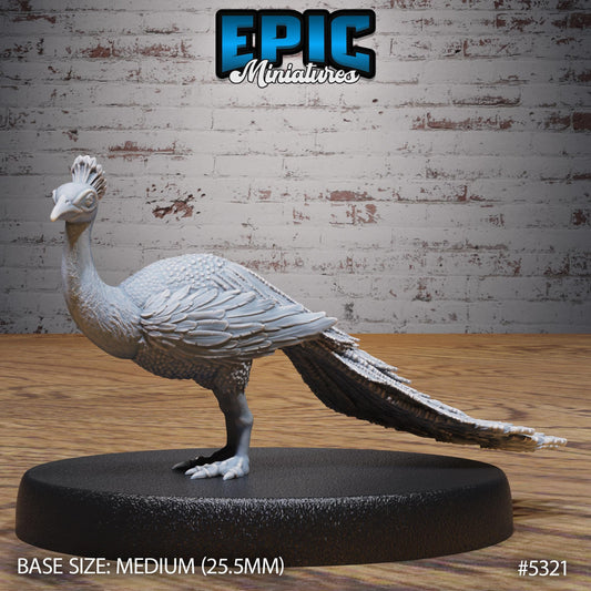 Peacock (2 Variants Available) - Epic Miniatures