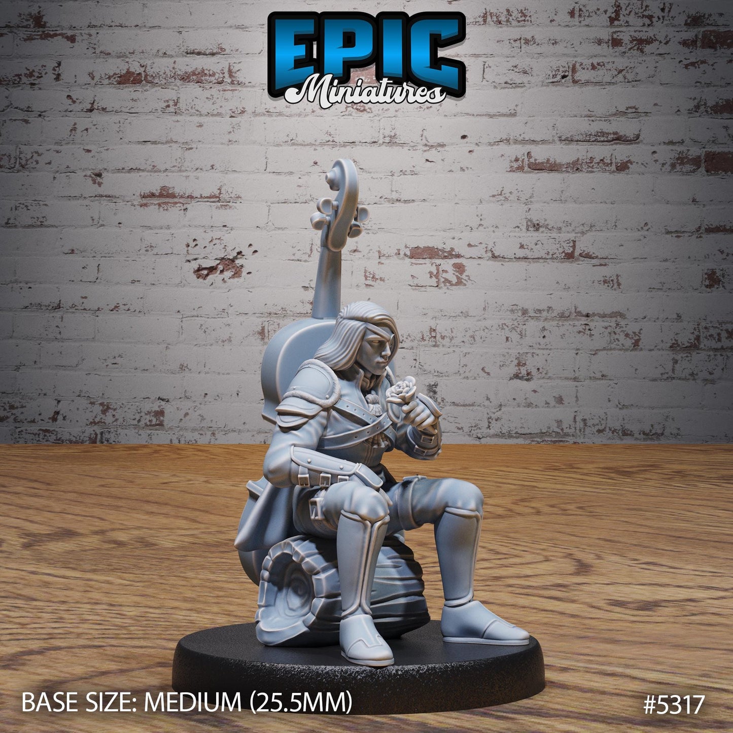 Vagabond Bard (3 Variants Available) - Epic Miniatures