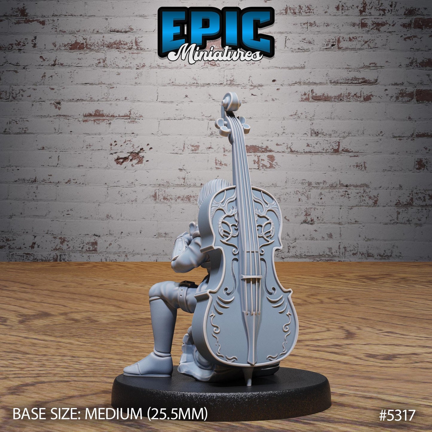 Vagabond Bard (3 Variants Available) - Epic Miniatures
