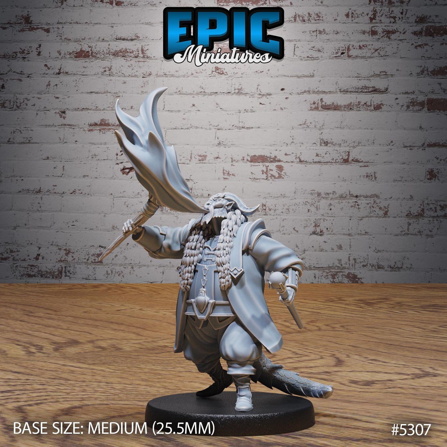 Dragonborn Noble (3 Variants Available) - Epic Miniatures