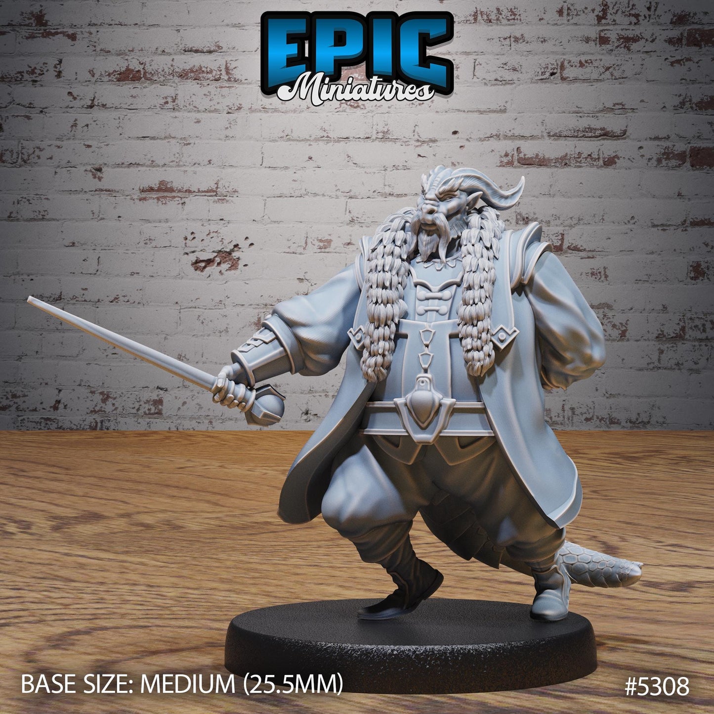 Dragonborn Noble (3 Variants Available) - Epic Miniatures