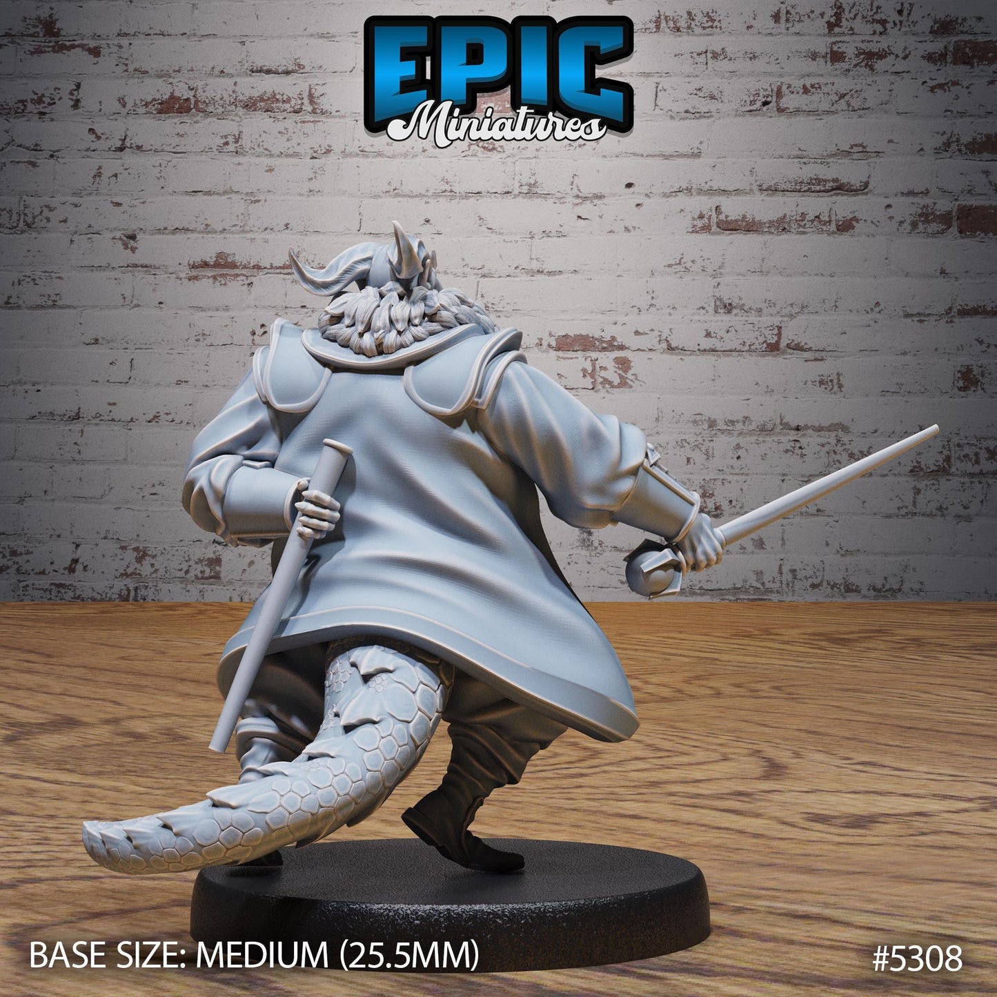 Dragonborn Noble (3 Variants Available) - Epic Miniatures