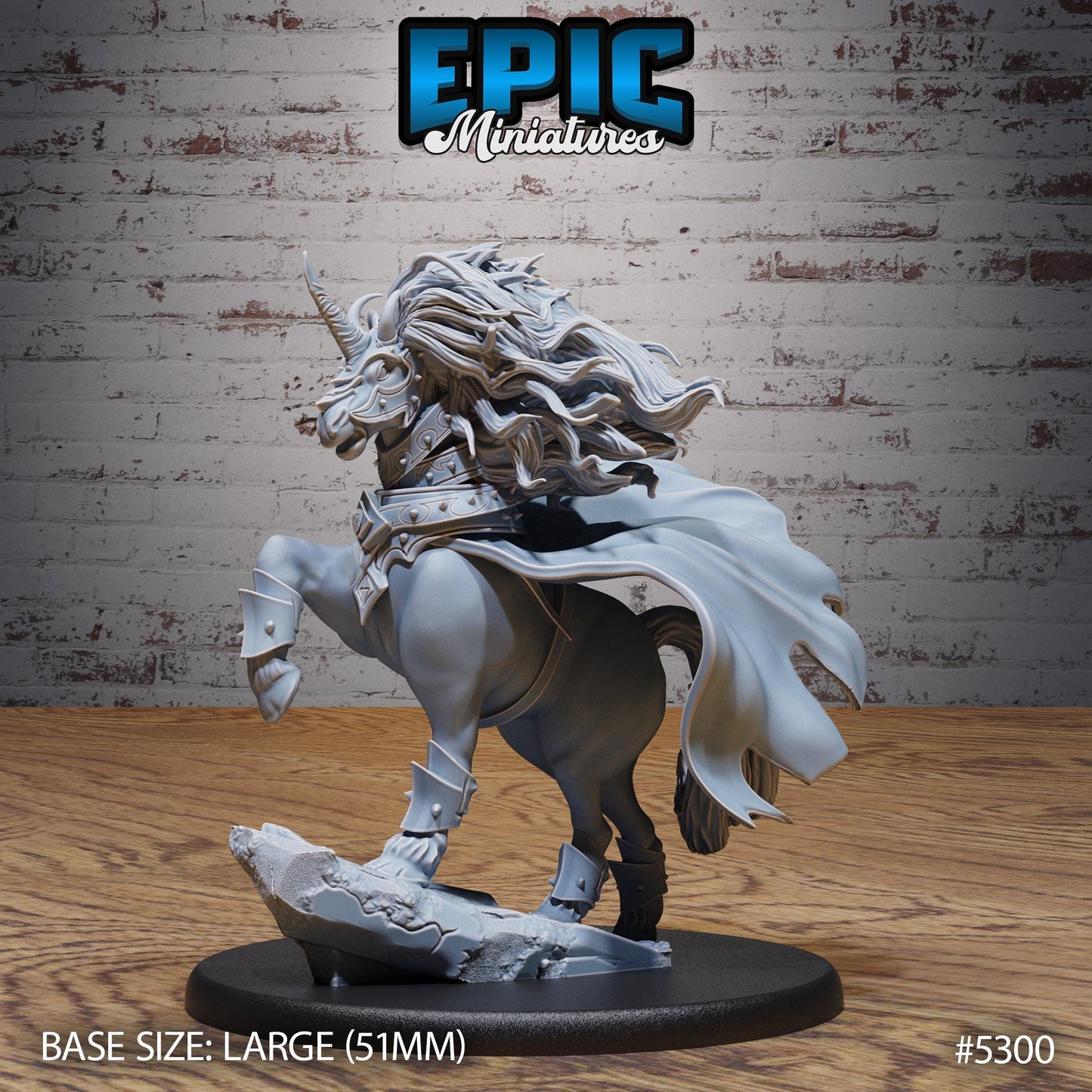 Dark Unicorn (3 Variants Available) - Epic Miniatures