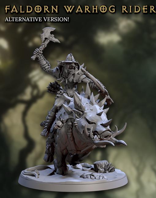 Faldorn Warhog Riders, Set 2 (4 Variants Available) - Artisan Guild