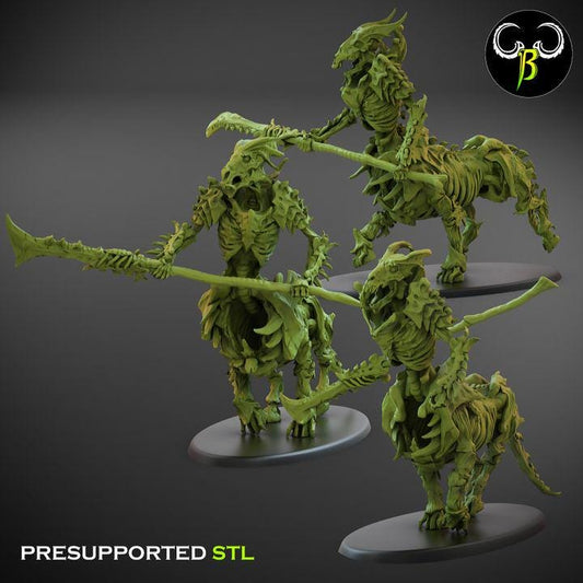 Marrowknight, Lance Squad 2 (3 Variants Available) - Clay Beast Creations
