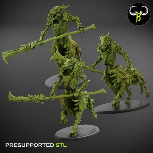Marrowknight, Lance Squad 1 (3 Variants Available) - Clay Beast Creations