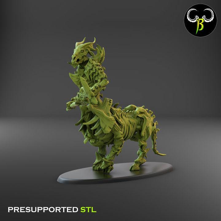 Marrowknight, Lance Squad 2 (3 Variants Available) - Clay Beast Creations
