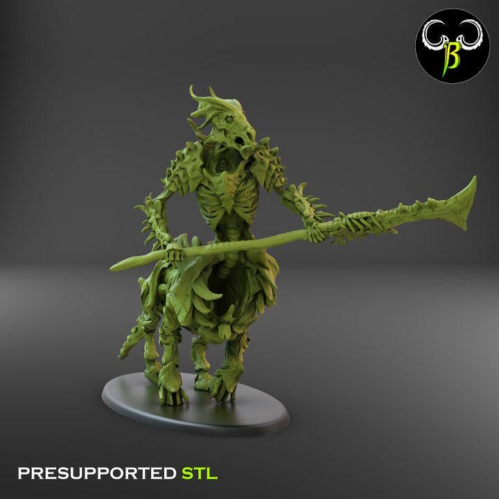 Marrowknight, Lance Squad 2 (3 Variants Available) - Clay Beast Creations