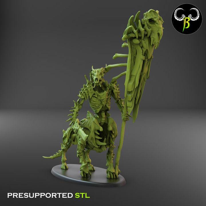 Marrowknight, Leader Squad (3 Variants Available) - Clay Beast Creations