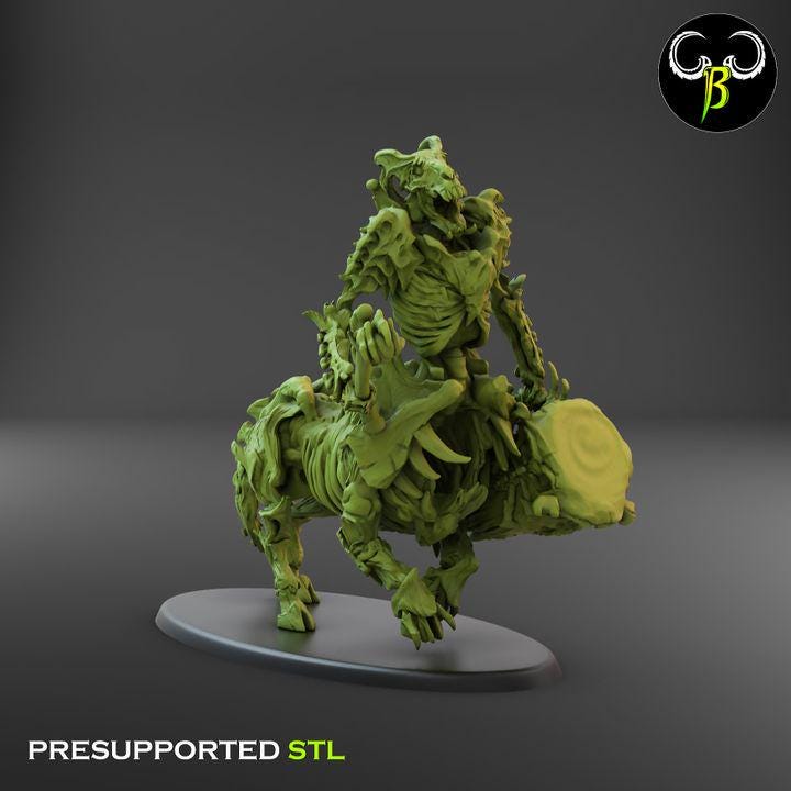 Marrowknight, Leader Squad (3 Variants Available) - Clay Beast Creations