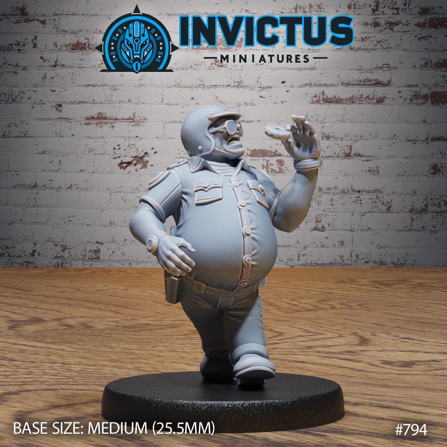 Policeman (3 Variants Available) - Invictus Miniatures