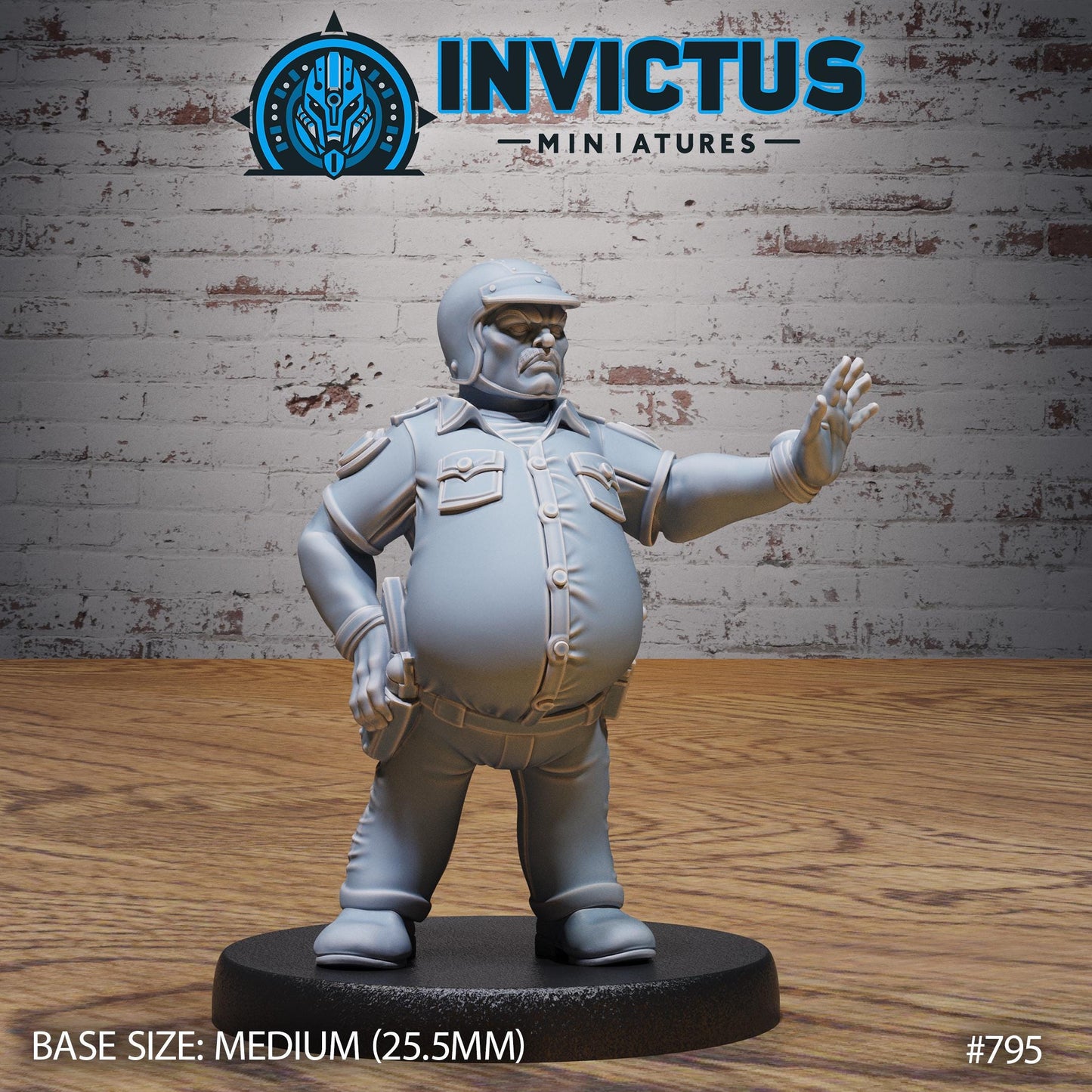 Policeman (3 Variants Available) - Invictus Miniatures