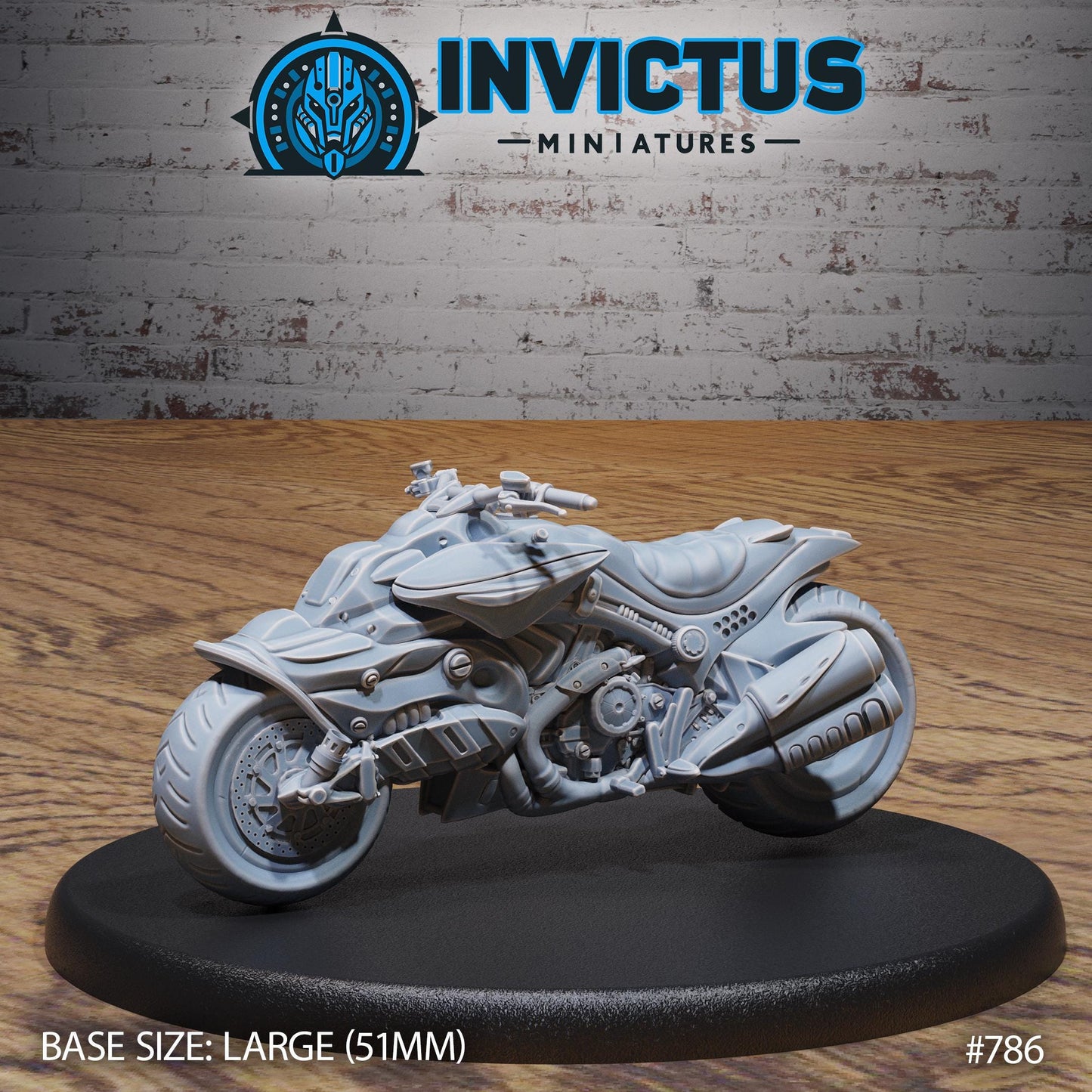 Sport Bike (2 Variants Available) - Invictus Miniatures