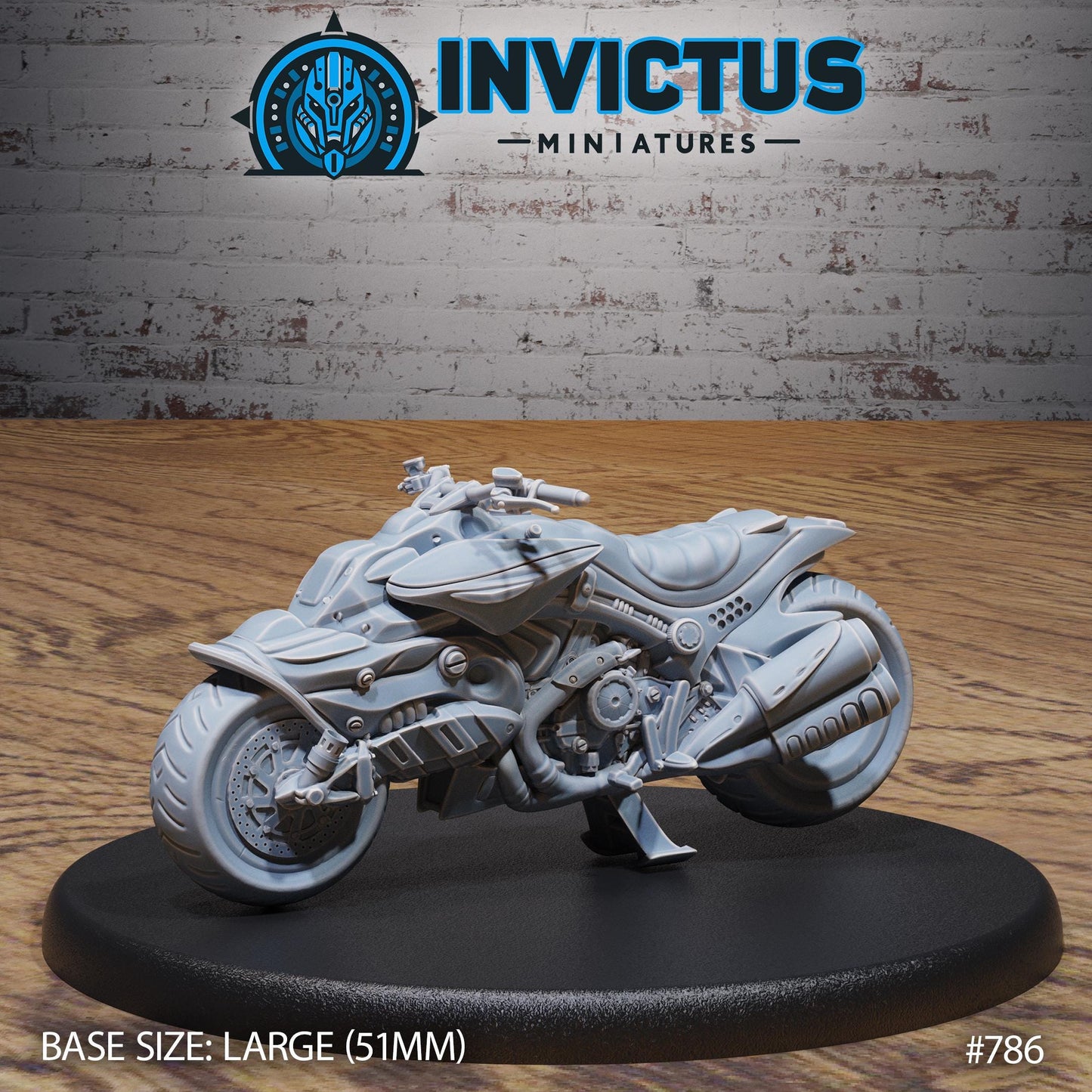 Sport Bike (2 Variants Available) - Invictus Miniatures
