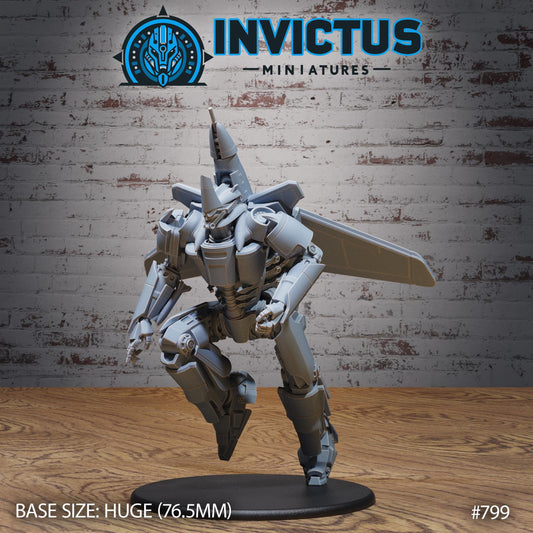 Jet Robot (3 Variants Available) - Invictus Miniatures
