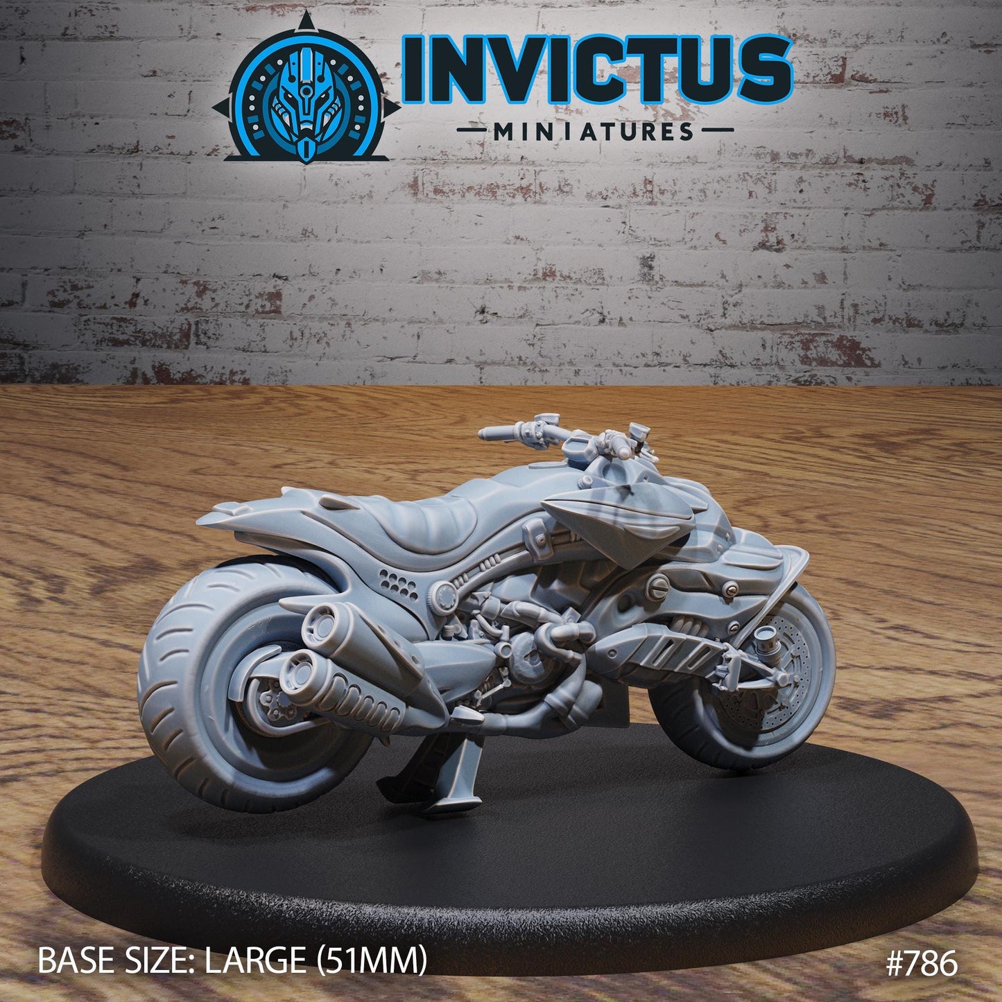 Sport Bike (2 Variants Available) - Invictus Miniatures