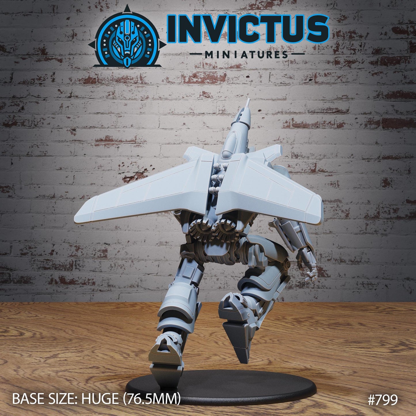 Jet Robot (3 Variants Available) - Invictus Miniatures