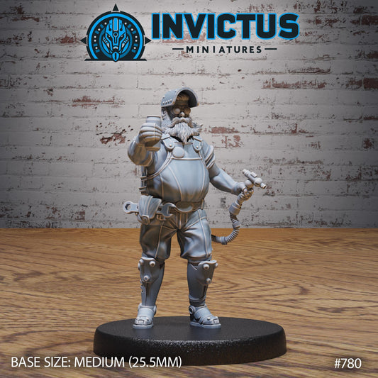 Car Mechanic (3 Variants Available) - Invictus Miniatures