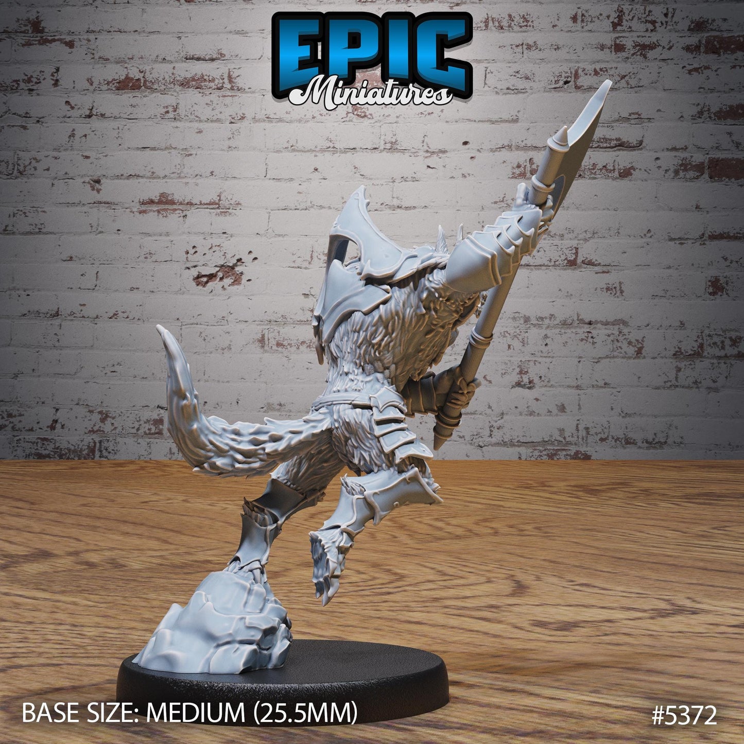 Werewolf Warrior (4 Variants Available) - Epic Miniatures