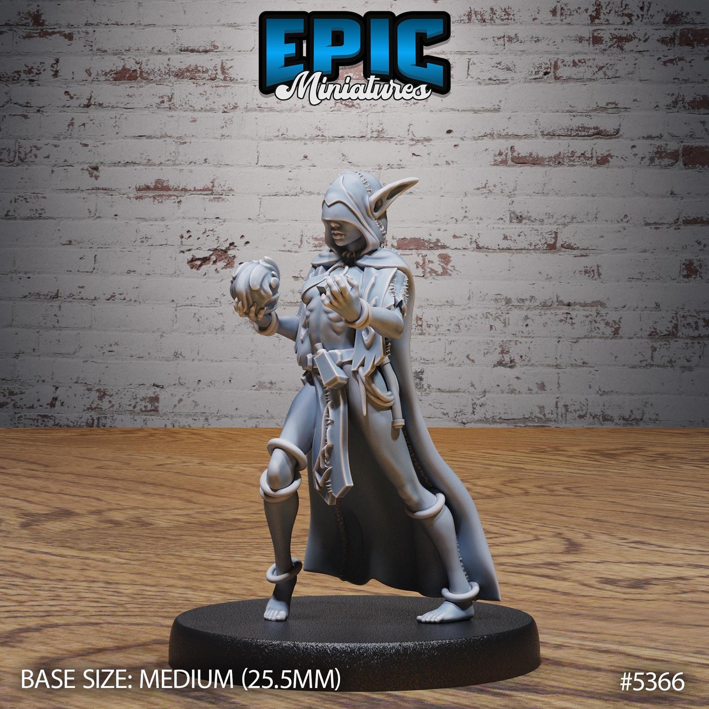 Elven Vampire Lady (3 Variants Available) - Epic Miniatures