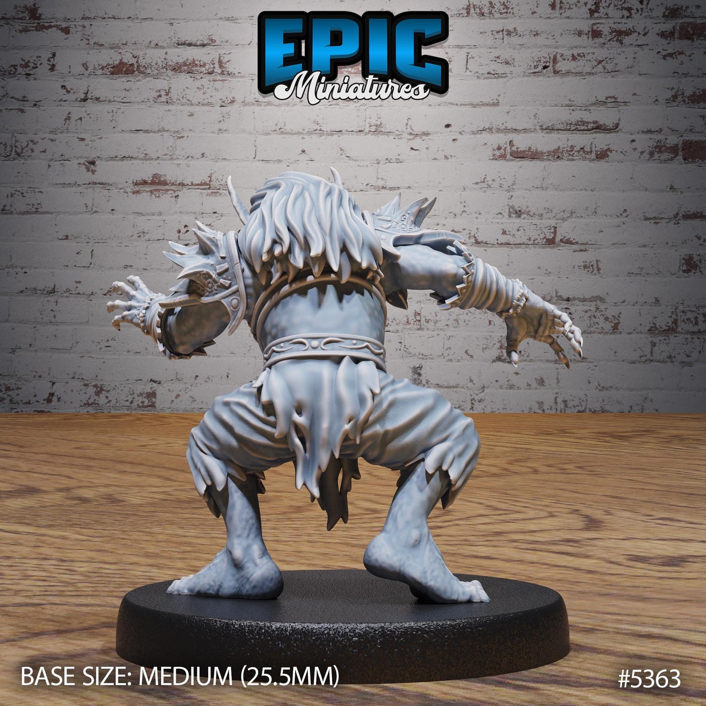 Dwarf Vampire (3 Variants Available) - Epic Miniatures