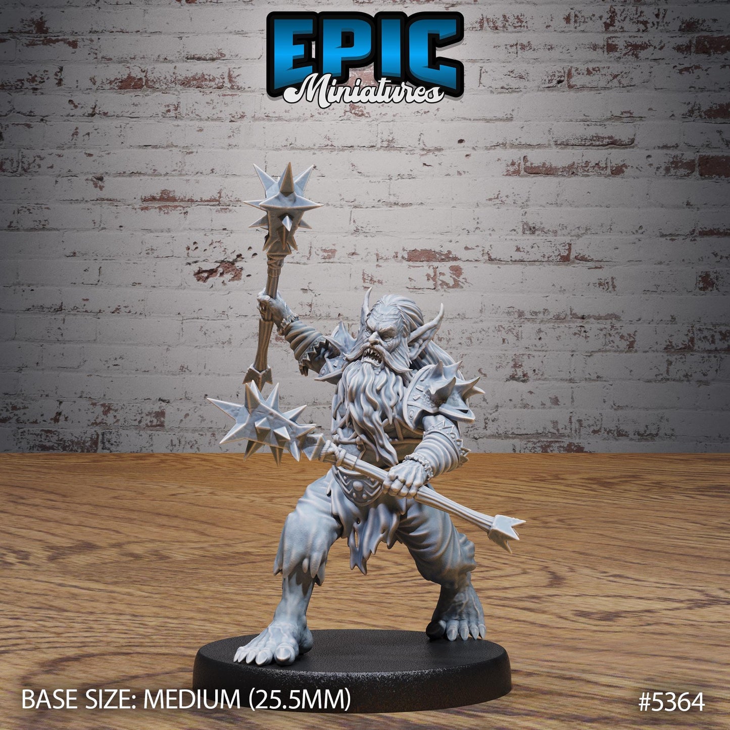 Dwarf Vampire (3 Variants Available) - Epic Miniatures