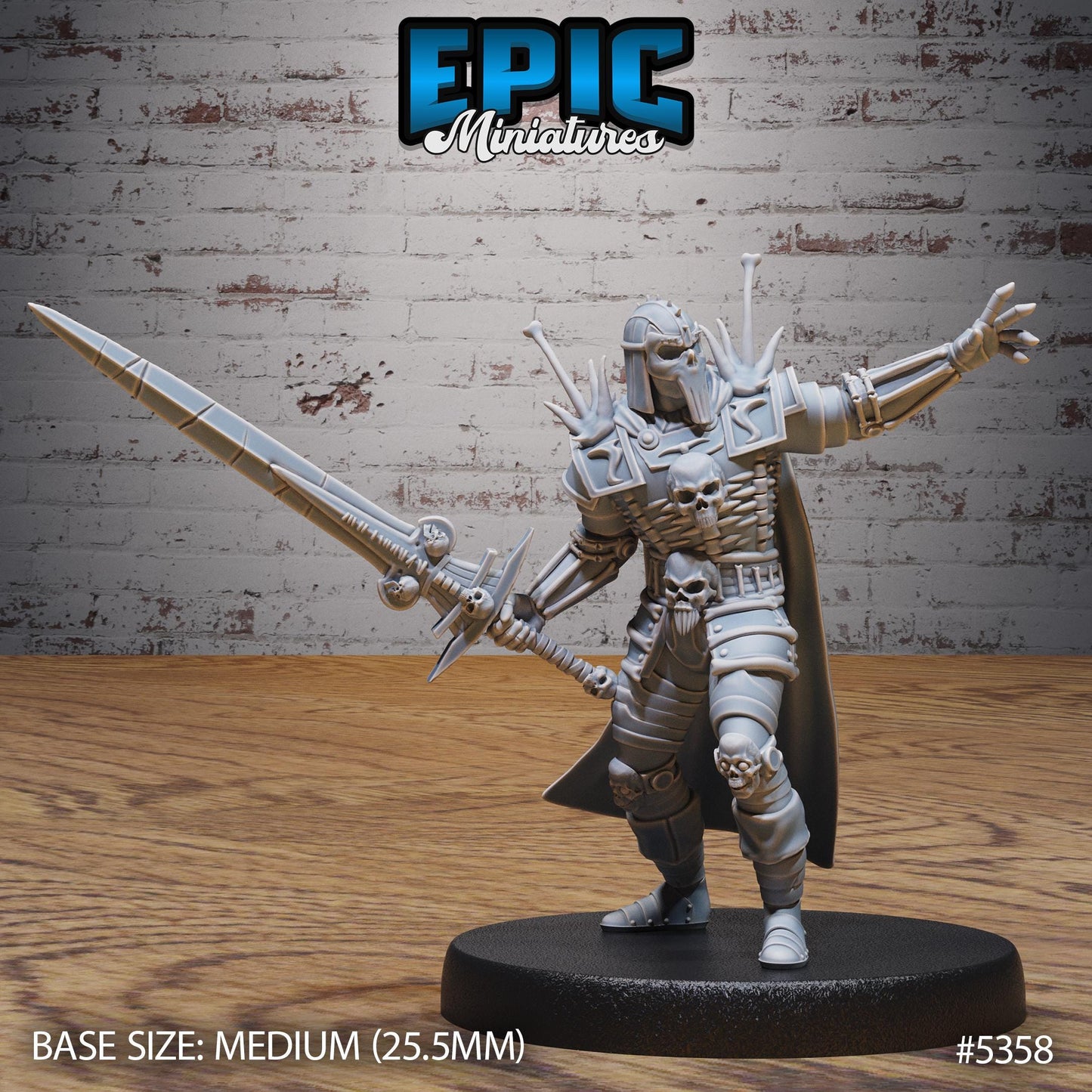 Necro Knight (3 Variants Available) - Epic Miniatures