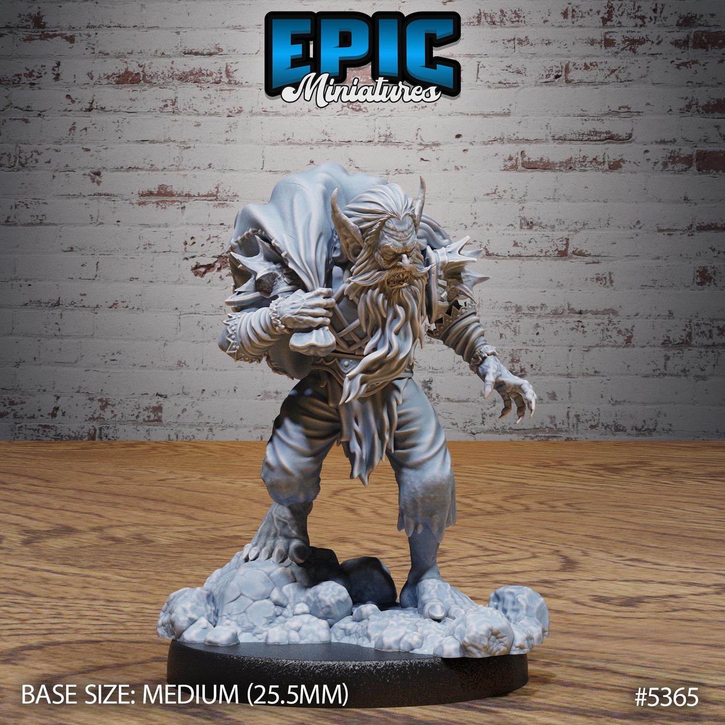 Dwarf Vampire (3 Variants Available) - Epic Miniatures