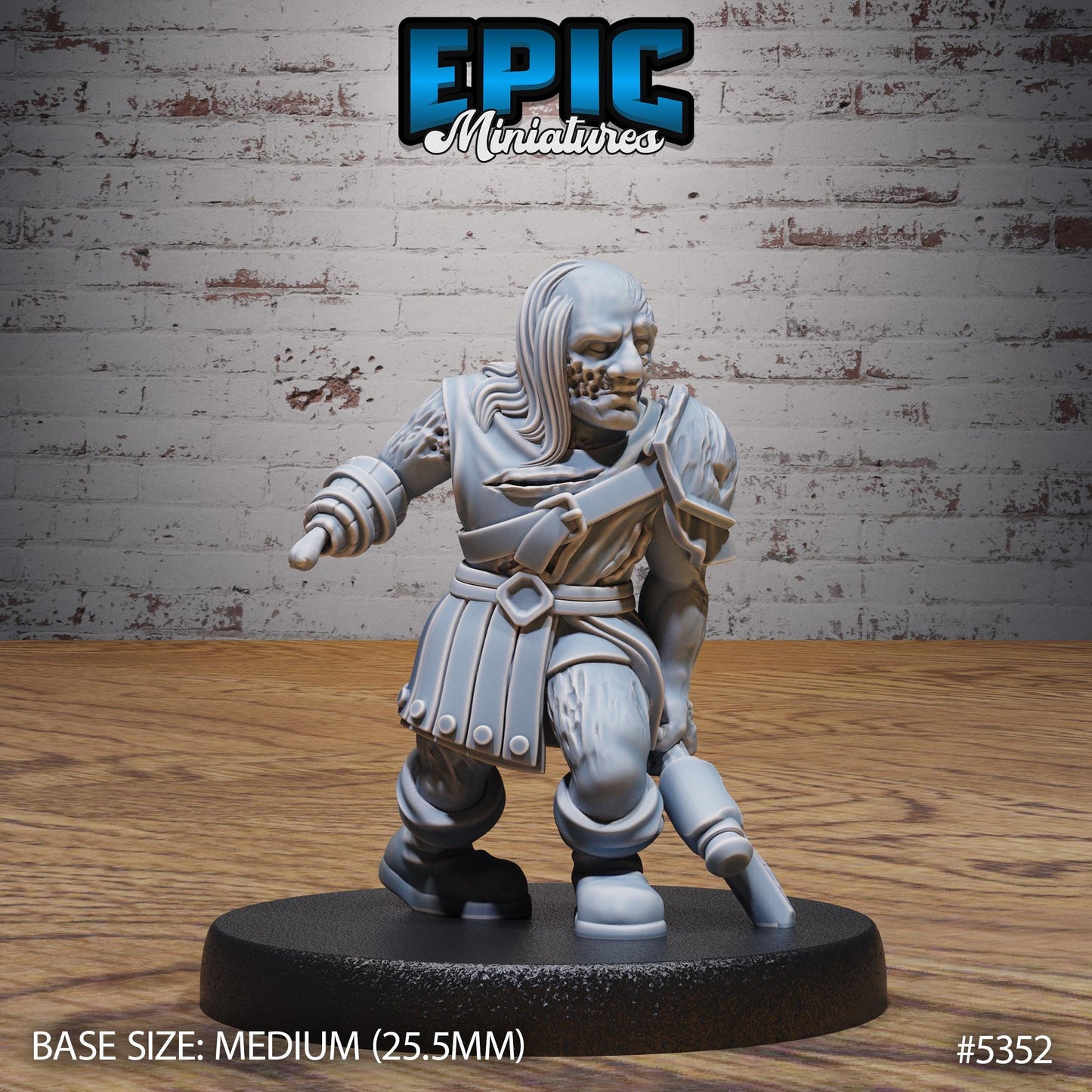Zombie Villagers, Set 2 (4 Variants Available) - Epic Miniatures