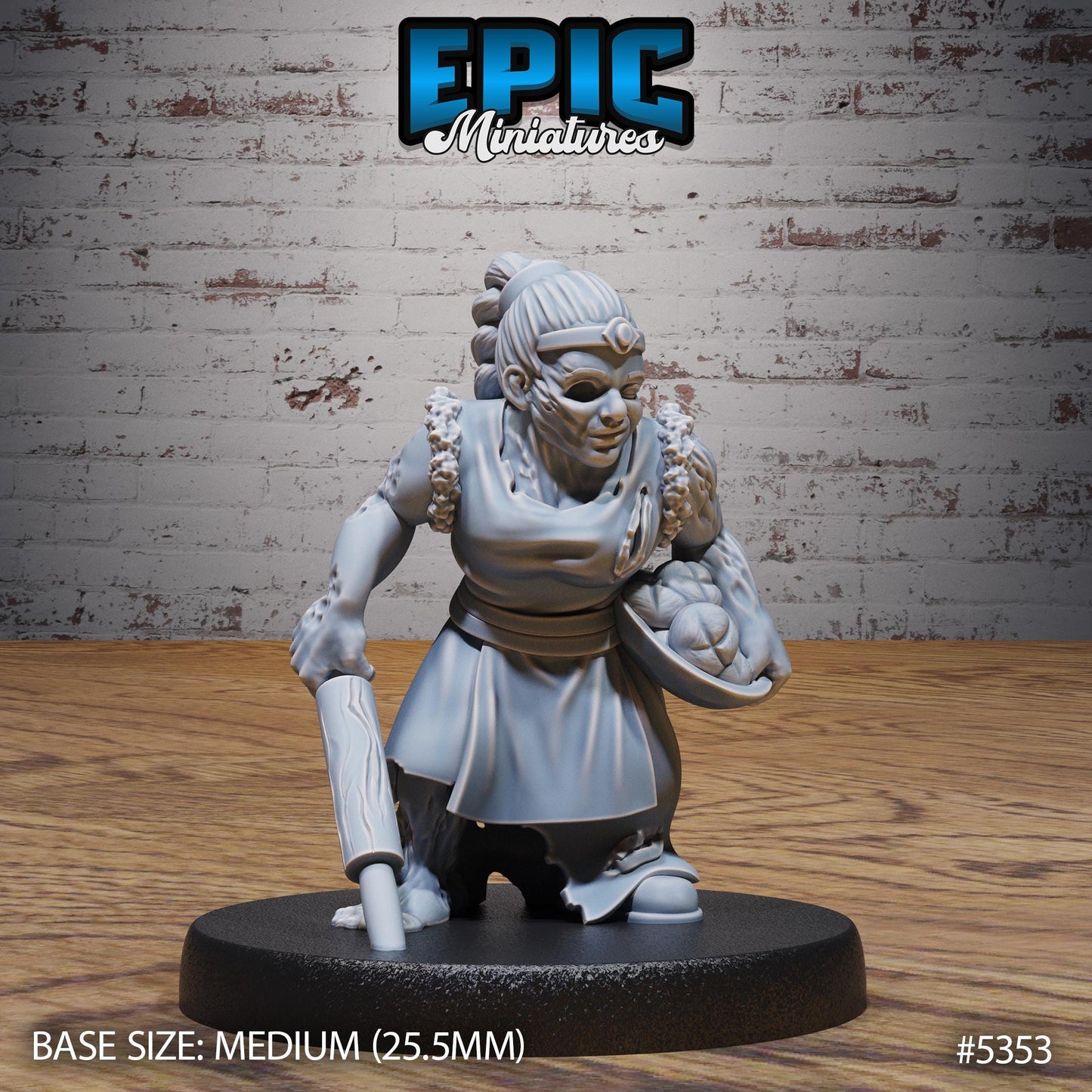 Zombie Villagers, Set 2 (4 Variants Available) - Epic Miniatures