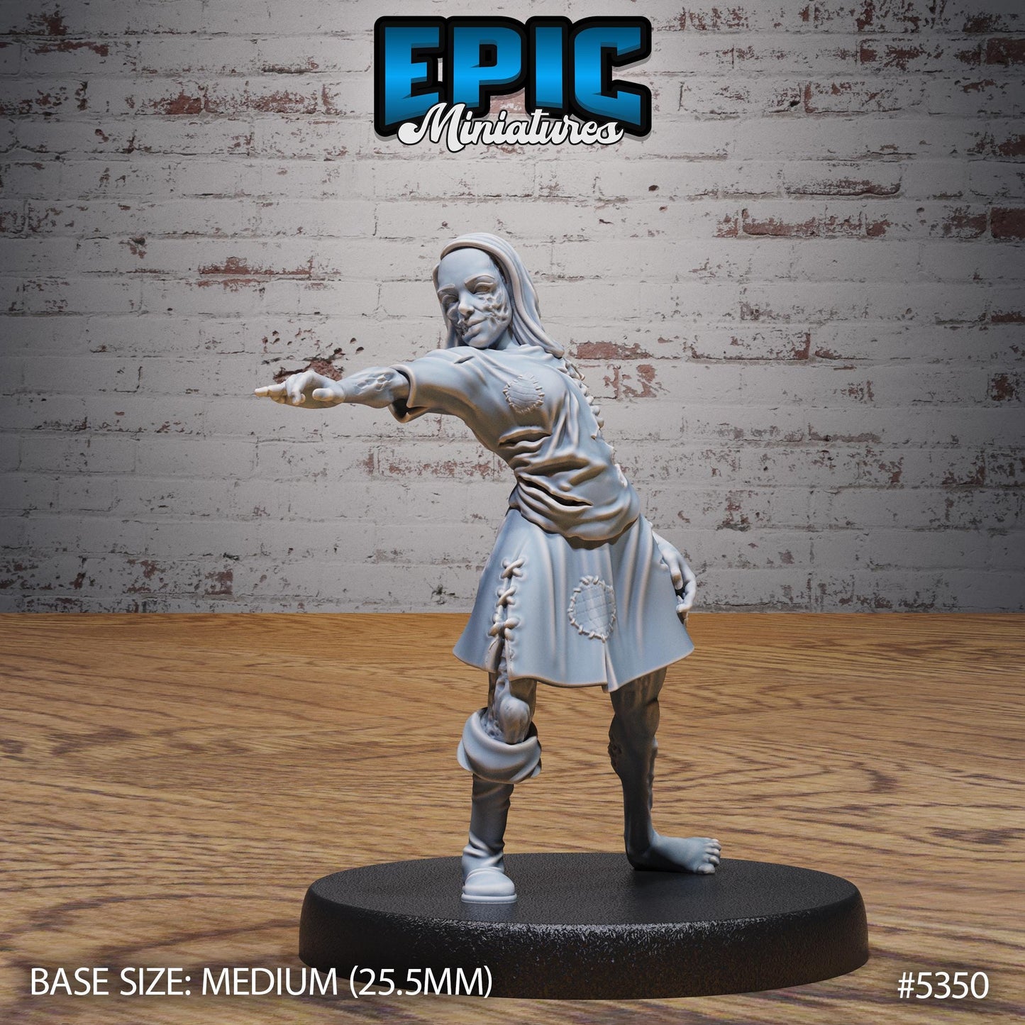 Zombie Villagers, Set 1 (4 Variants Available) - Epic Miniatures