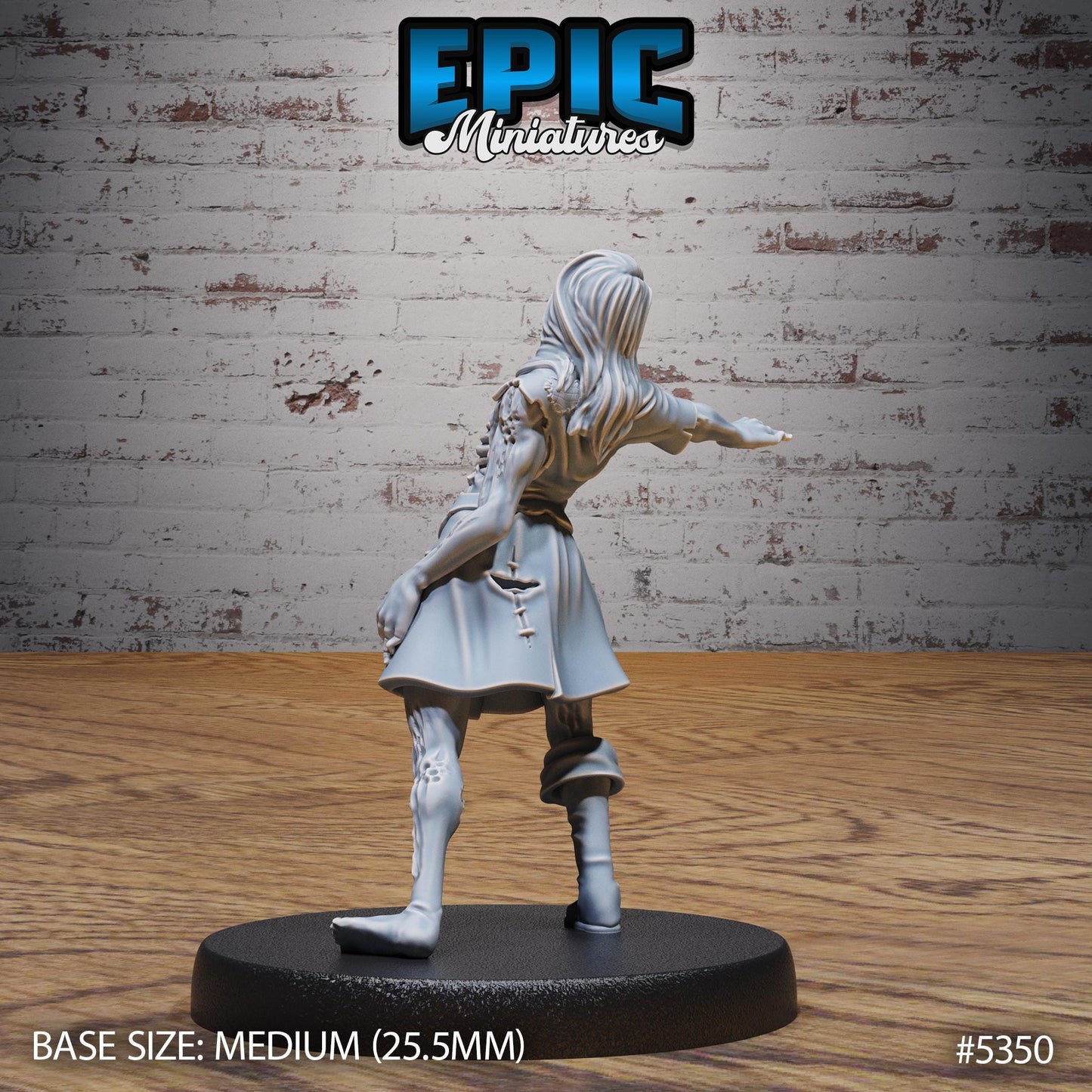 Zombie Villagers, Set 1 (4 Variants Available) - Epic Miniatures