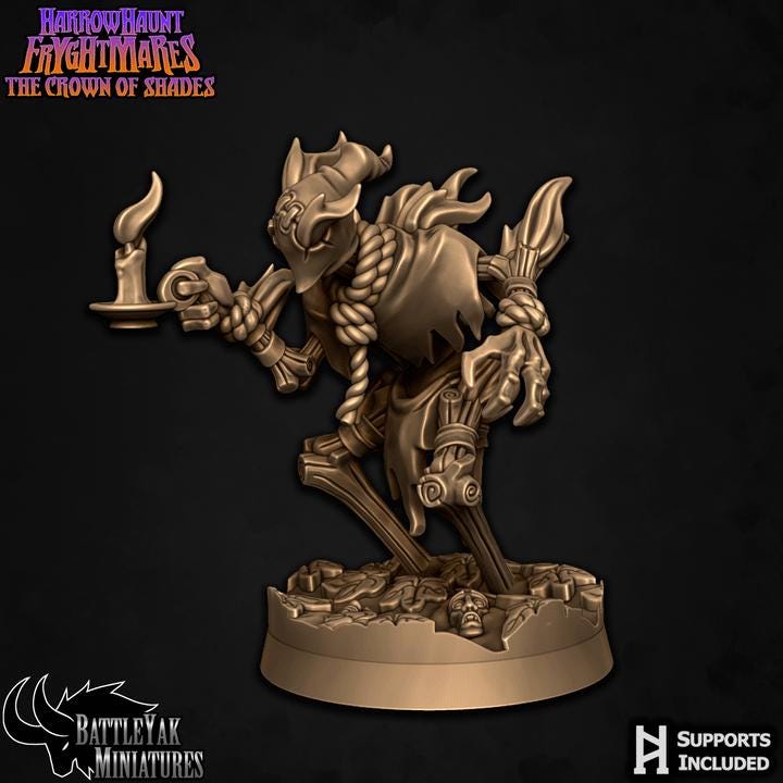 Candlejacks, Burning Pack (6 Variants Available) - Battle Yak