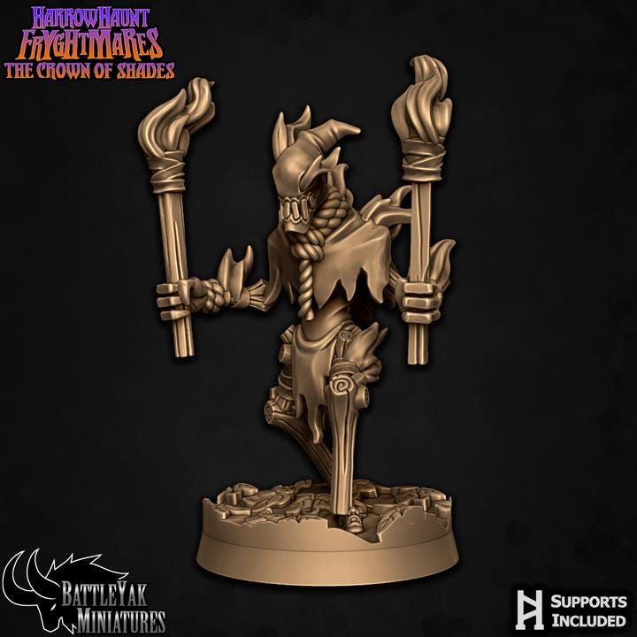 Candlejacks, Burning Pack (6 Variants Available) - Battle Yak