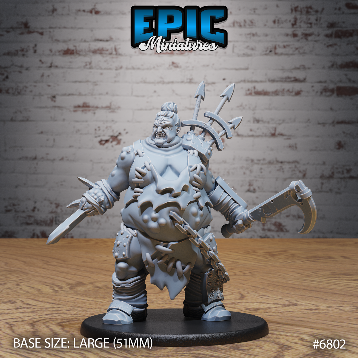 Cannibal Mutant (3 Variants Available) - Epic Miniatures