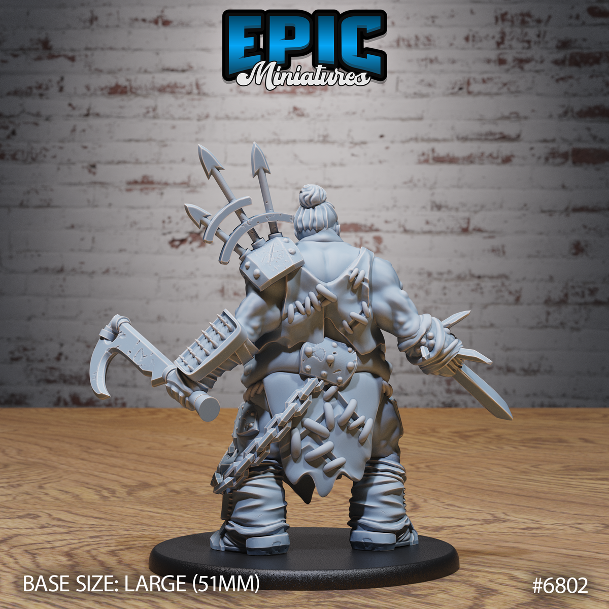 Cannibal Mutant (3 Variants Available) - Epic Miniatures