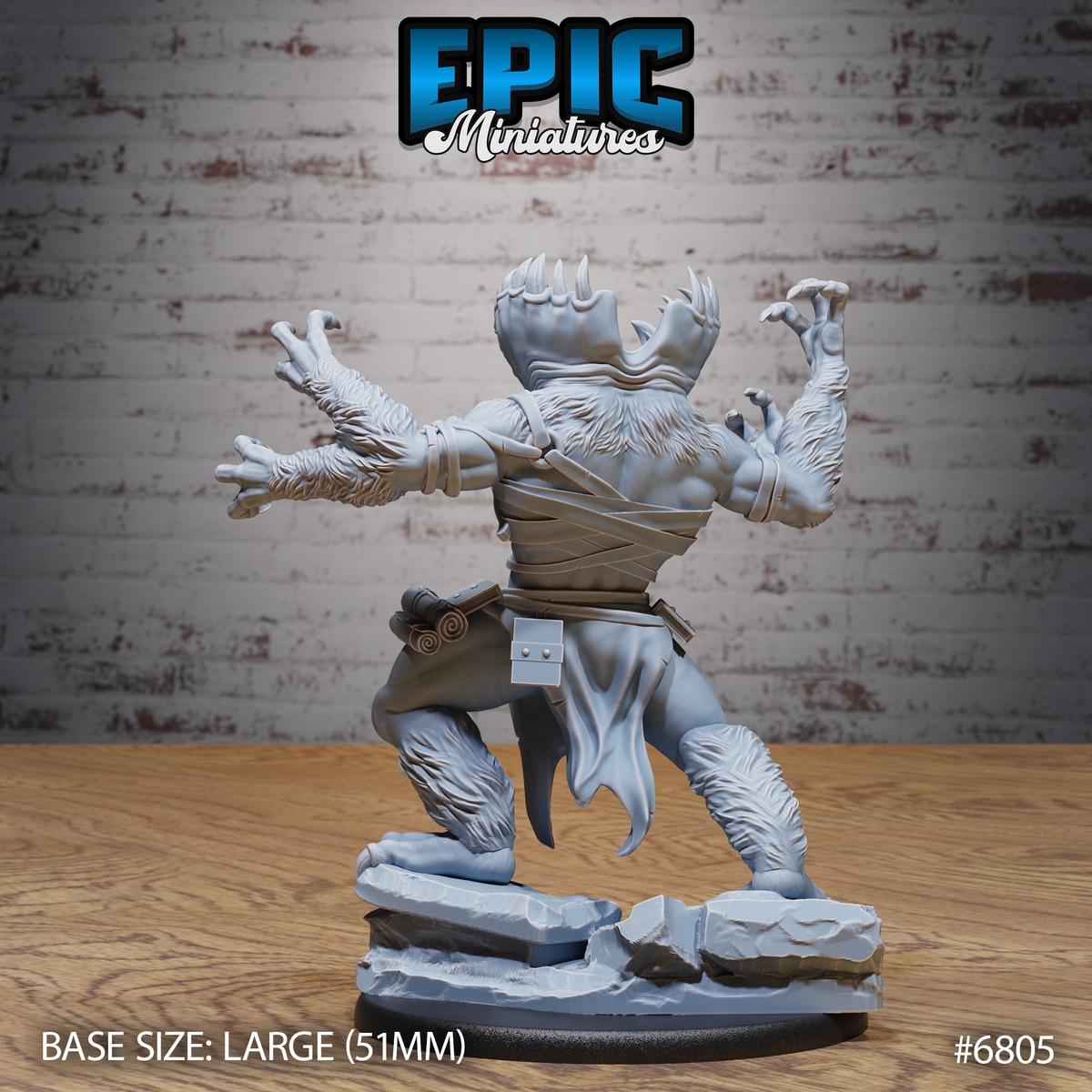Gug Abomination, Split-Headed Cthulhu Mythos Horror (4 Variants Available) - Epic Miniatures