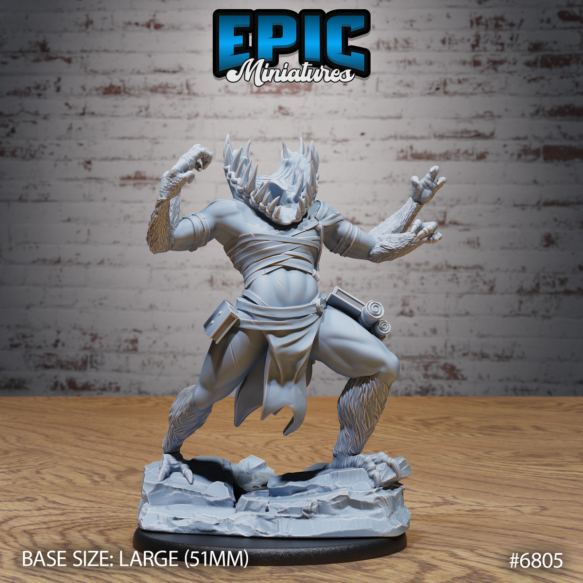 Gug Abomination, Split-Headed Cthulhu Mythos Horror (4 Variants Available) - Epic Miniatures