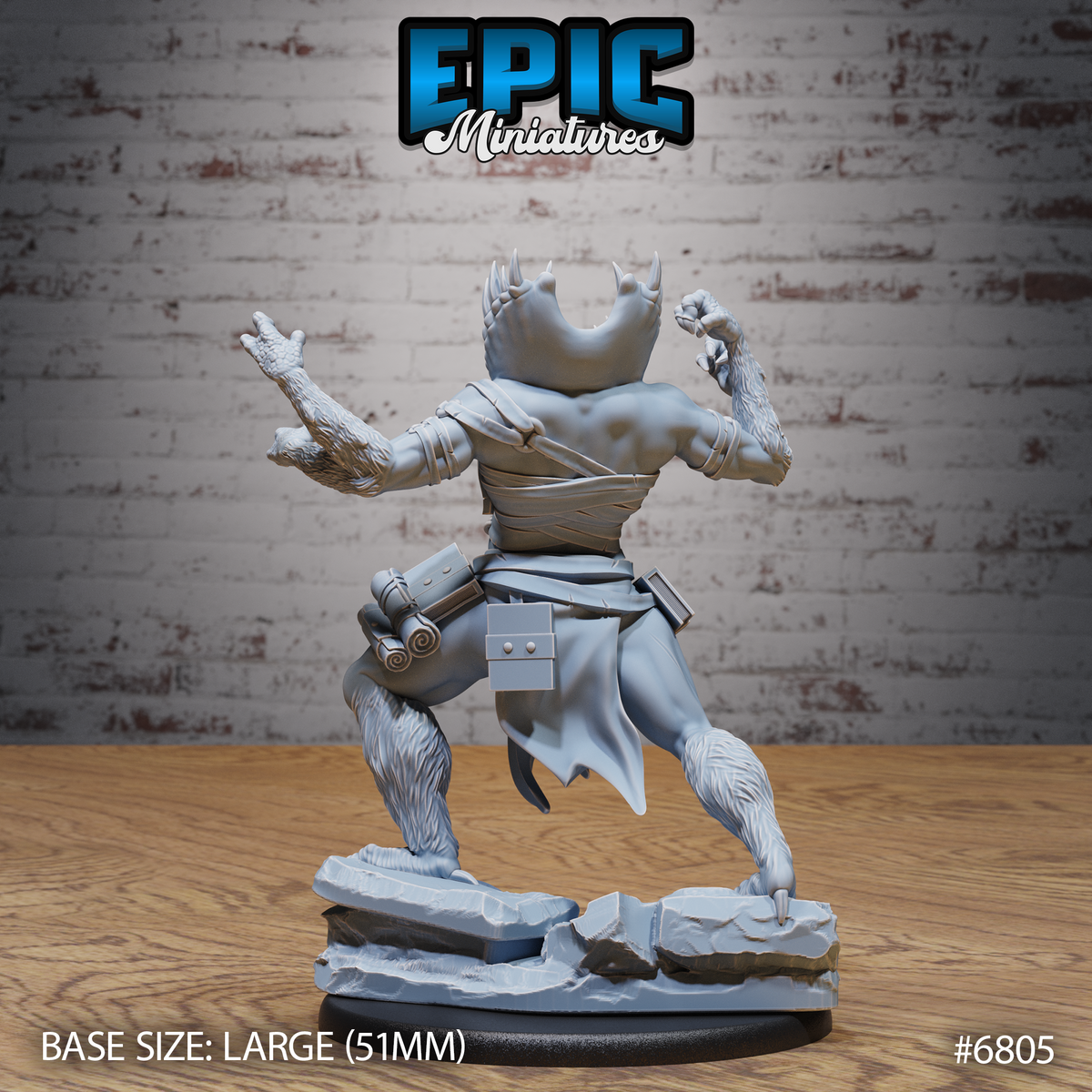 Gug Abomination, Split-Headed Cthulhu Mythos Horror (4 Variants Available) - Epic Miniatures