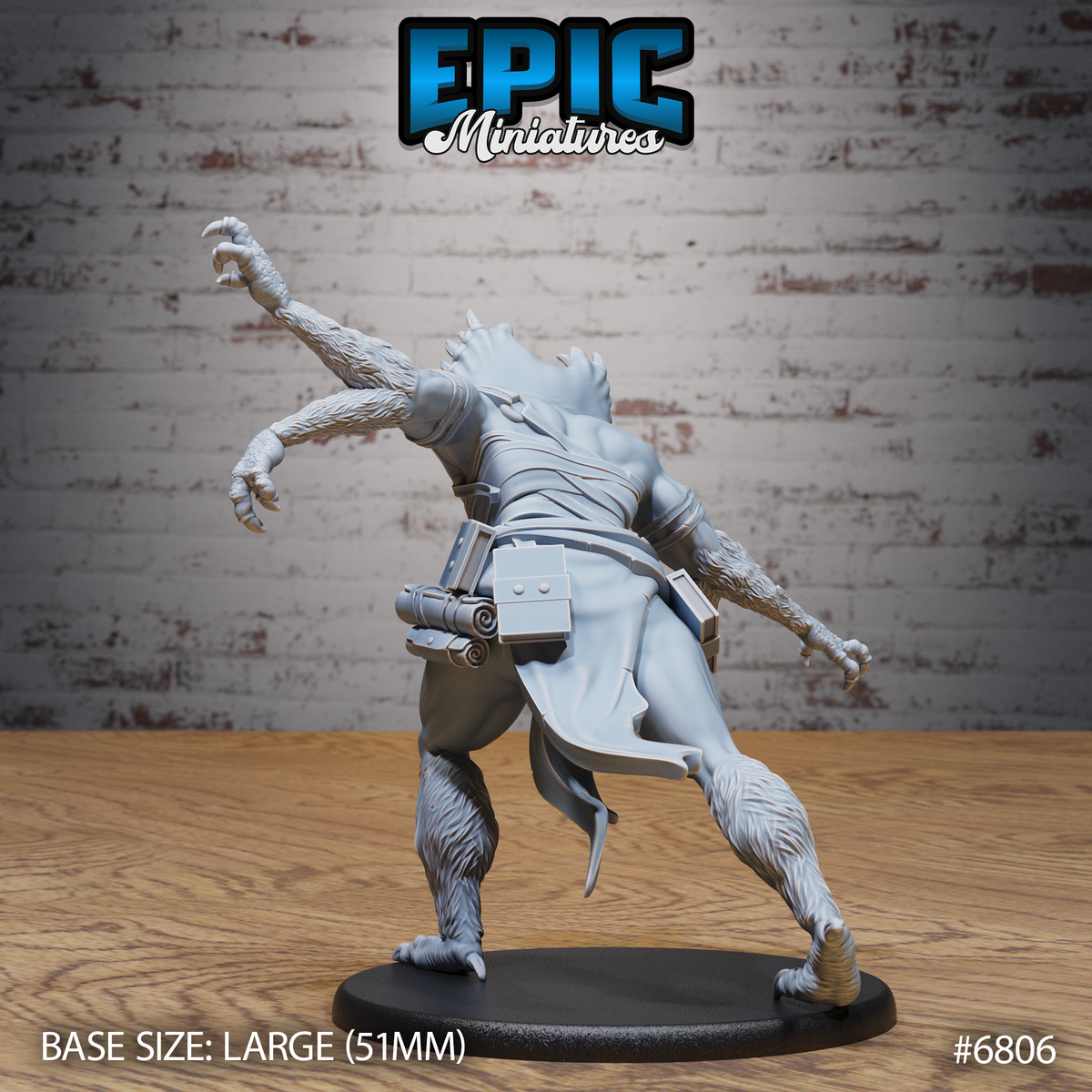 Gug Abomination, Split-Headed Cthulhu Mythos Horror (4 Variants Available) - Epic Miniatures