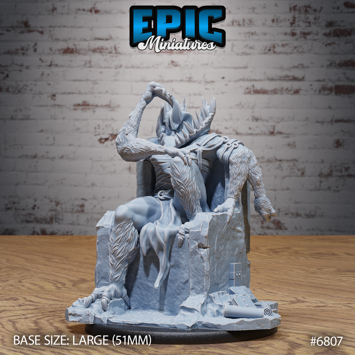 Gug Abomination, Split-Headed Cthulhu Mythos Horror (4 Variants Available) - Epic Miniatures
