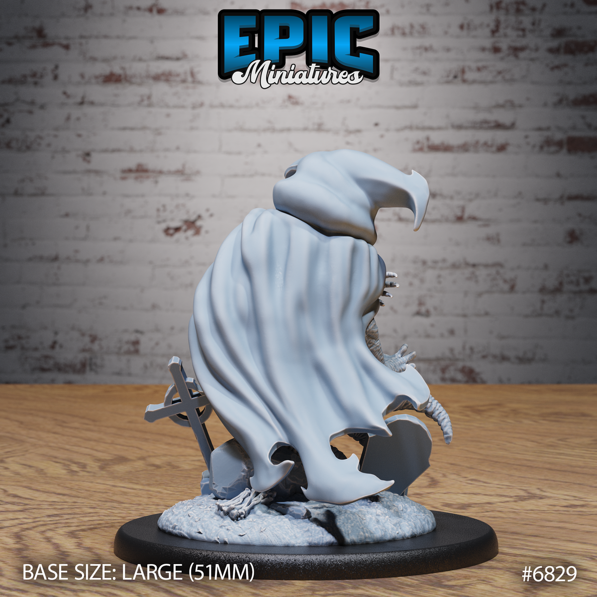 Shoggoth Knight, Caped Eldritch Horror (3 Variants Available) - Epic Miniatures