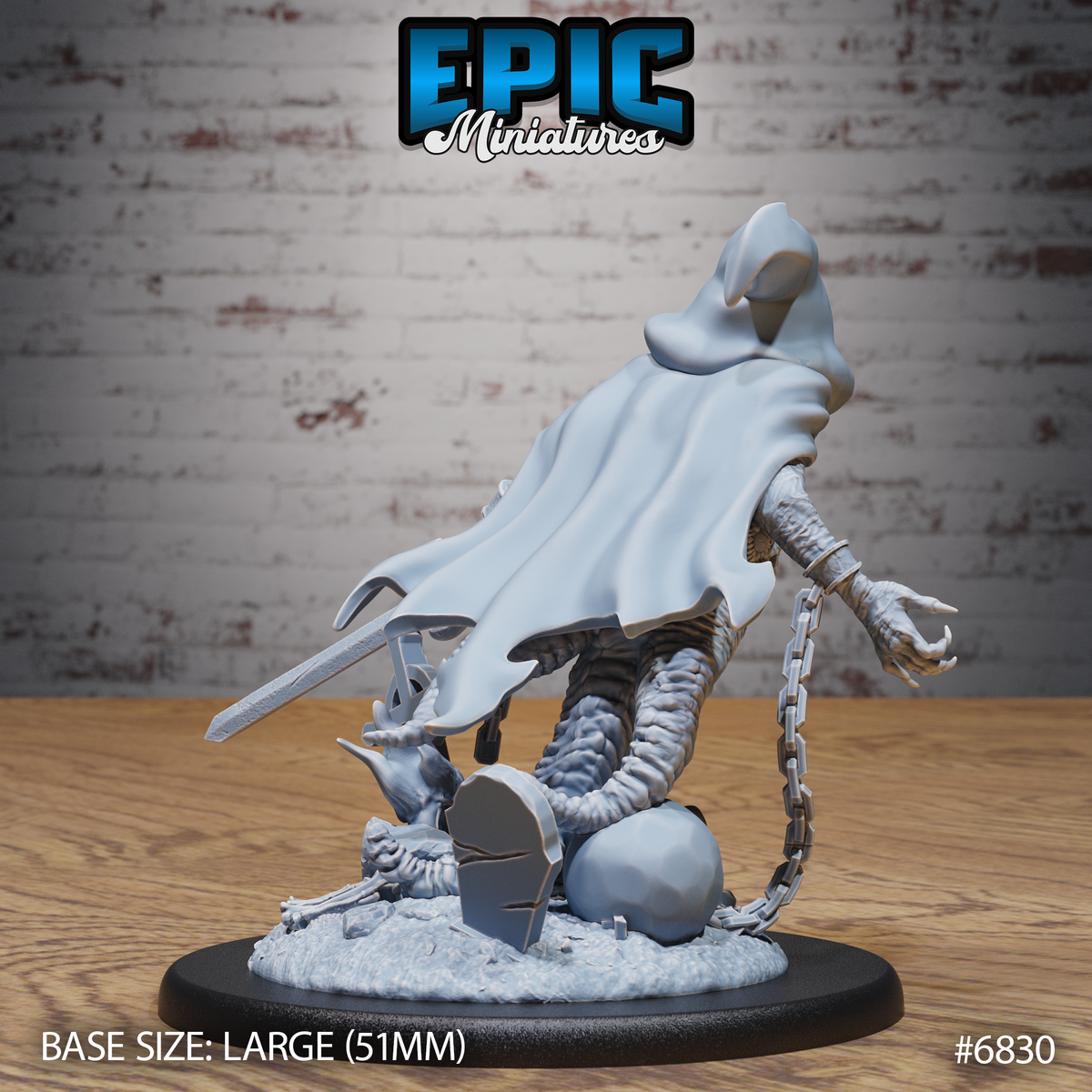 Shoggoth Knight, Caped Eldritch Horror (3 Variants Available) - Epic Miniatures