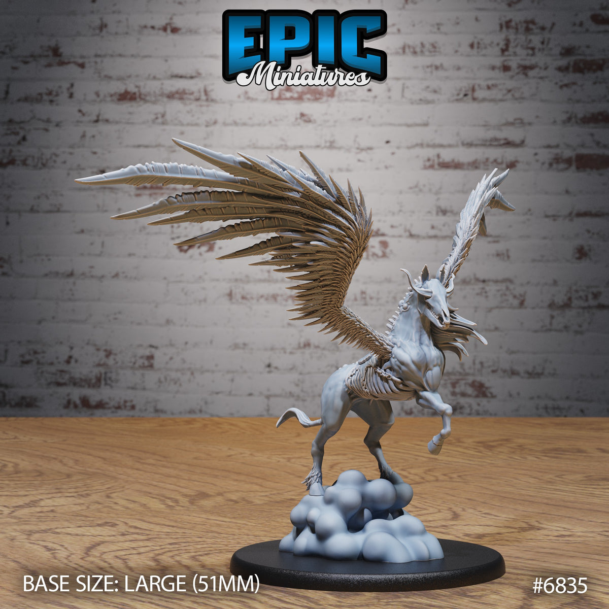 Helhest, Infernal Three-Legged Horse (5 Variants Available) - Epic Miniatures