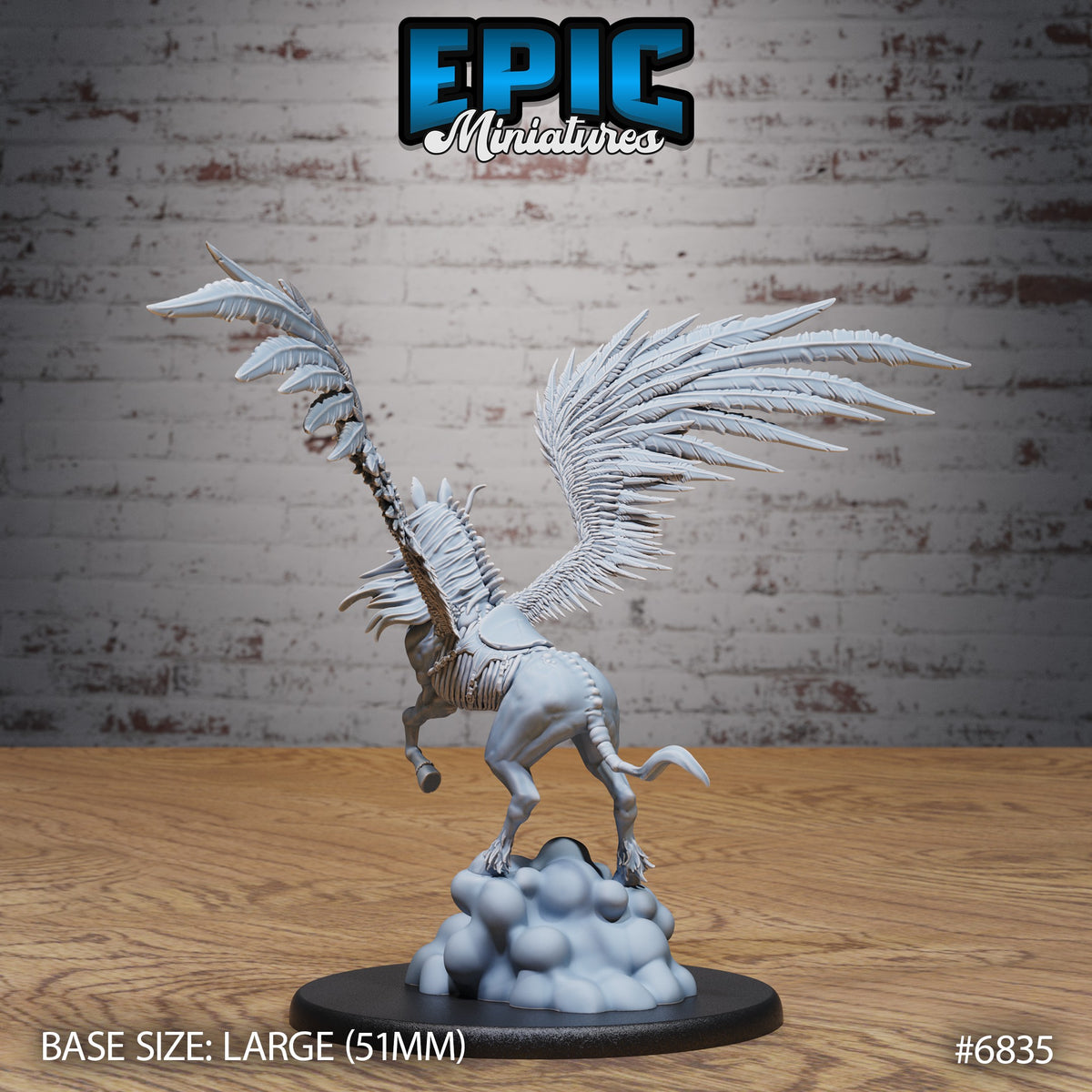 Helhest, Infernal Three-Legged Horse (5 Variants Available) - Epic Miniatures