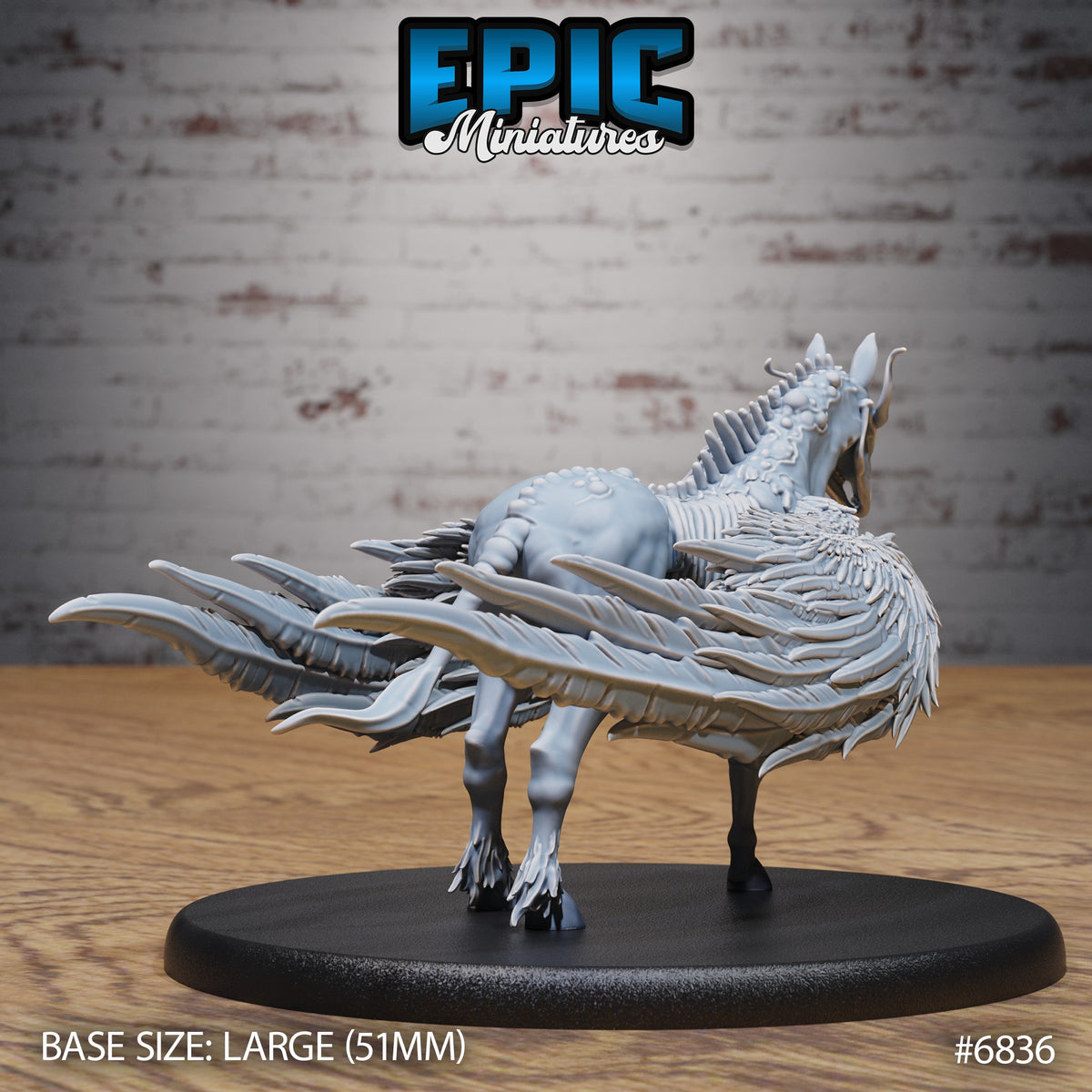 Helhest, Infernal Three-Legged Horse (5 Variants Available) - Epic Miniatures